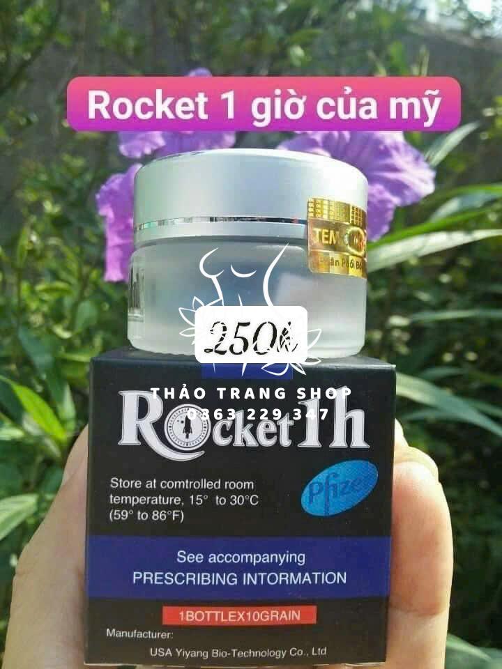 Viên uống Rocket 1h hỗ trợ tăng cường sinh lý nam giới