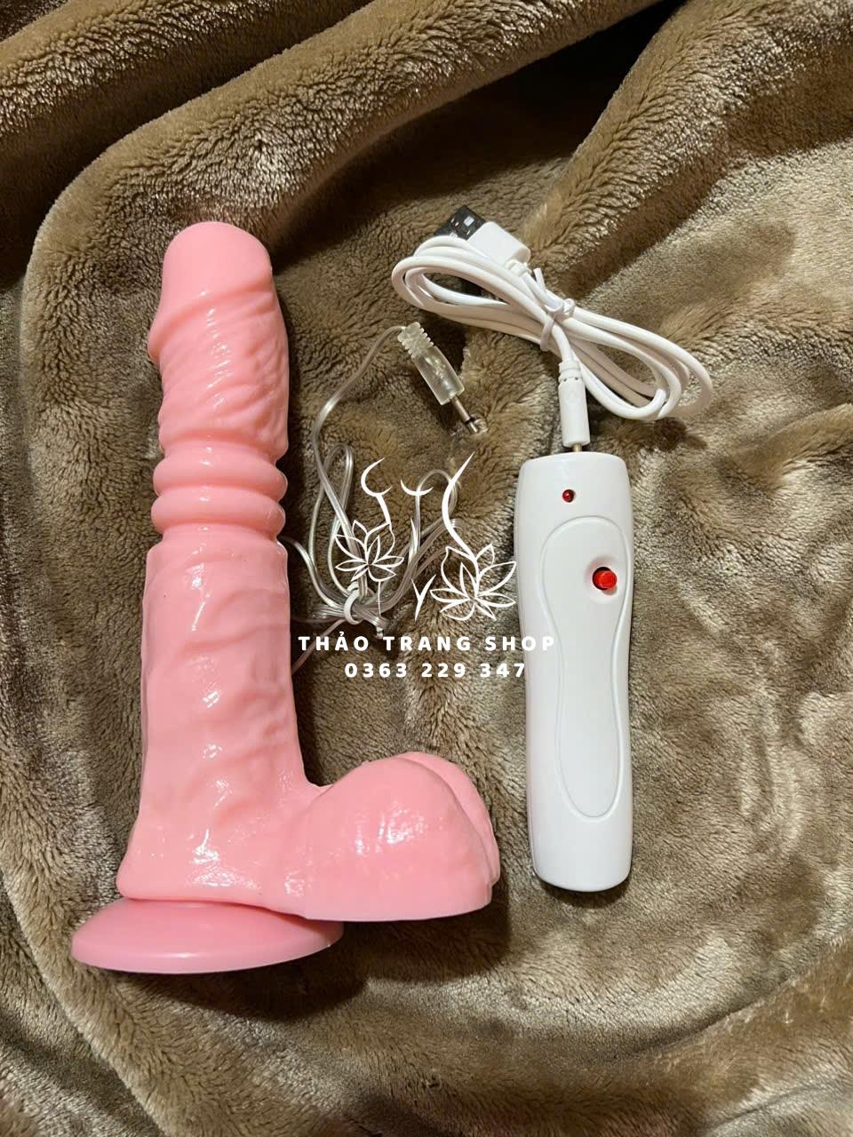 Dương vật giả gắn tường rung thụt có điều khiển - Ảnh 2