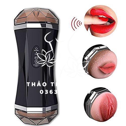 Âm đạo giả 2 đầu rung rên cao cấp hãng Juai