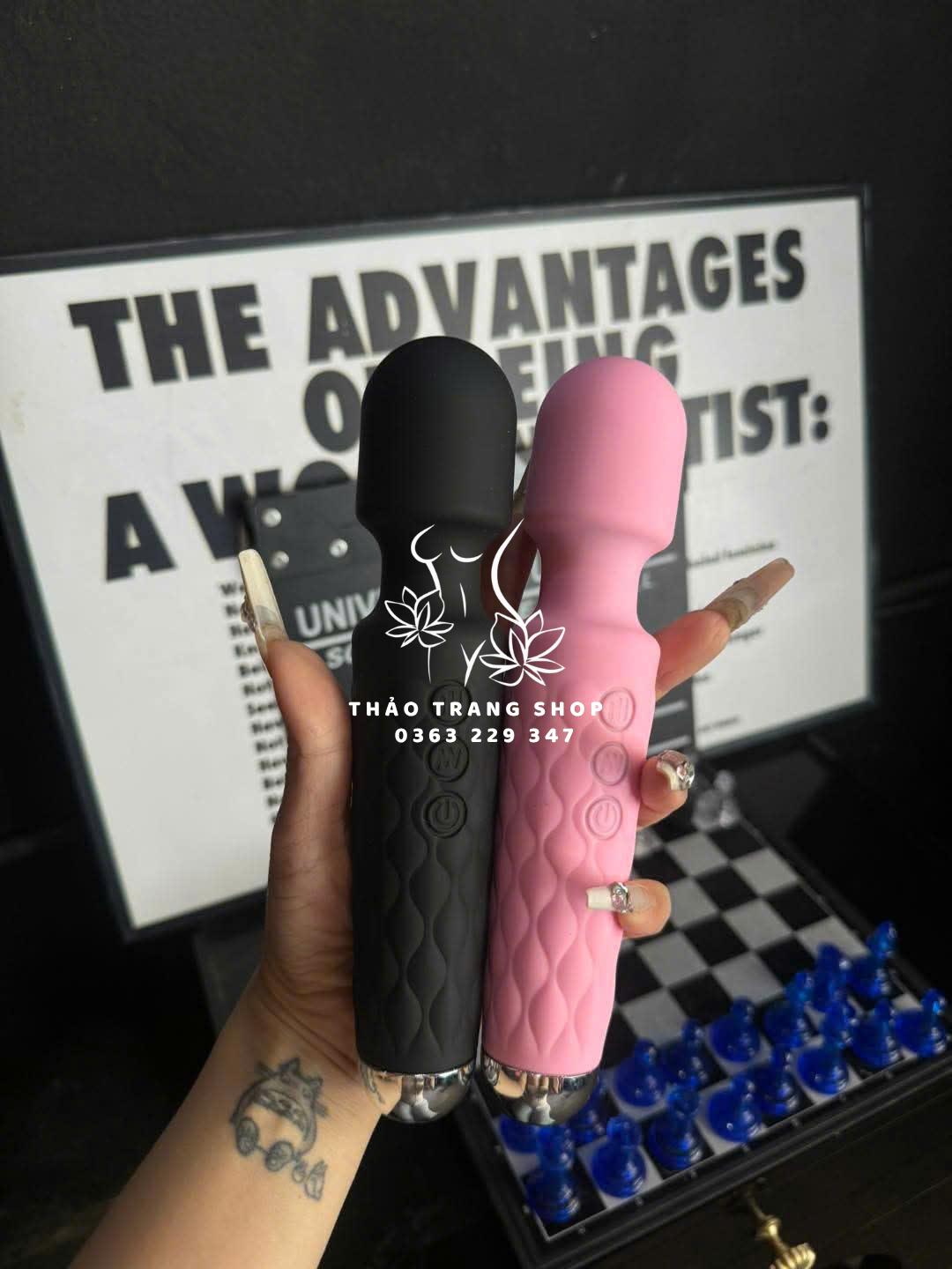 Chày rung massage vibrator 20 chế độ - Ảnh 4