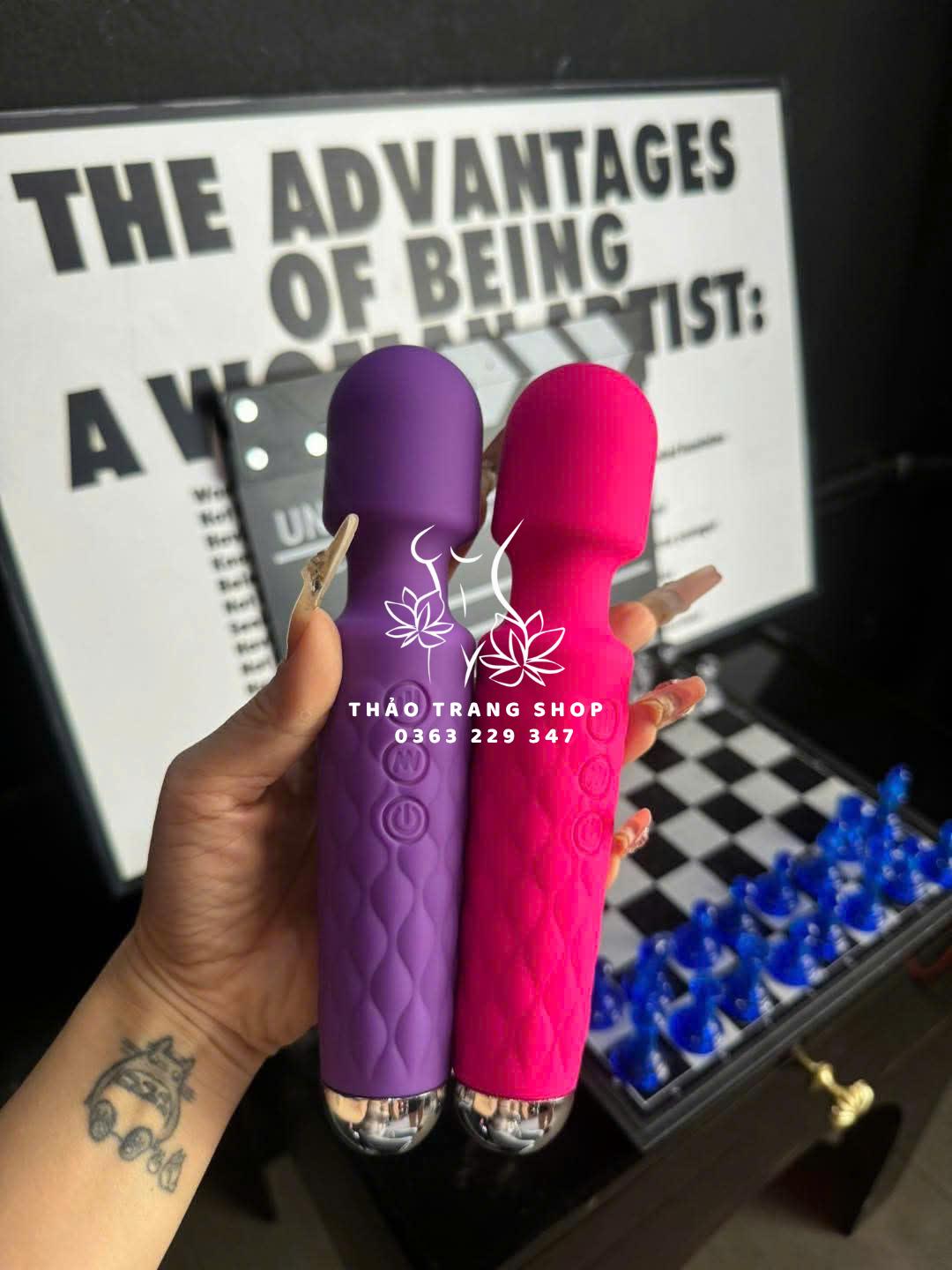 Chày rung massage vibrator 20 chế độ - Ảnh 3