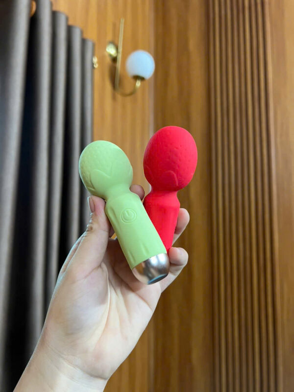 Chày rung ngụy trang dâu tây massage mini 10 chế độ - Ảnh 2