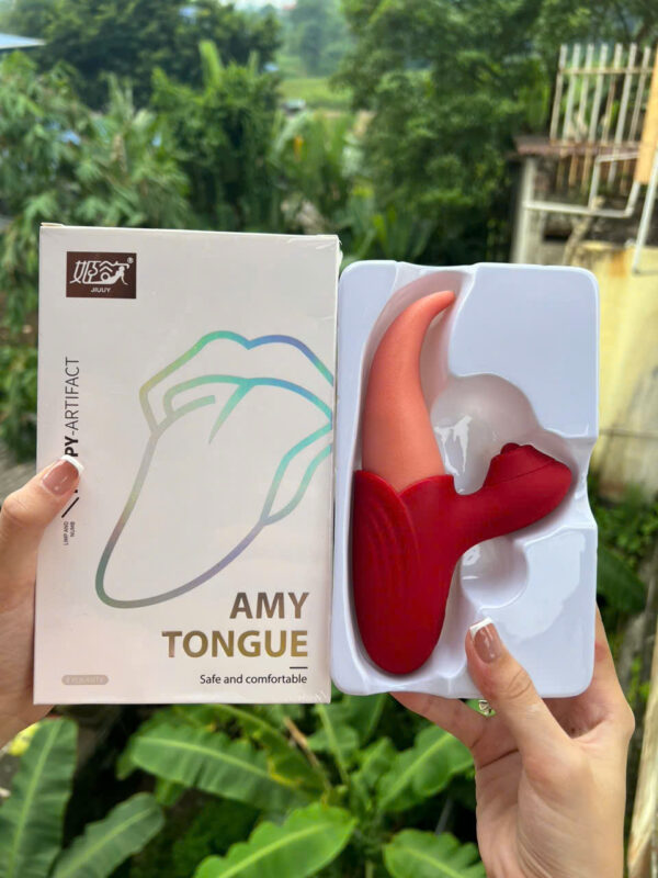 Lưỡi liếm rung bú hút hột le Amy