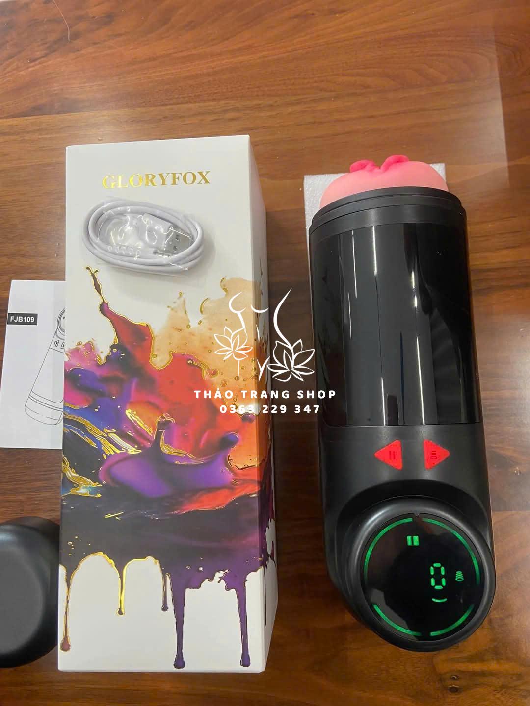 Âm đạo giả Fox co bóp bú mút tự động, đỉnh cao khoái cảm, bản nguỵ trang