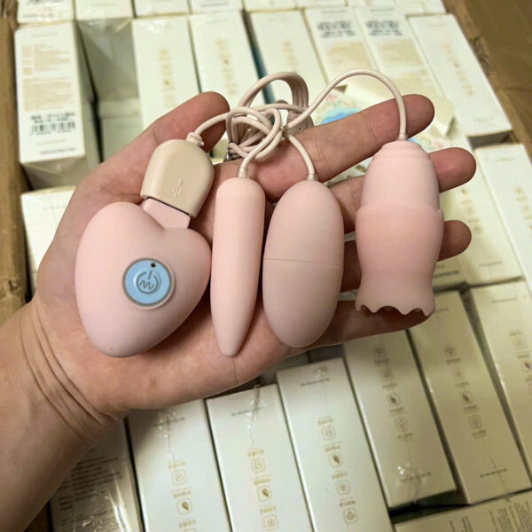 Trứng rung tình yêu 3 đầu (2 đầu rung, 1 đầu lưỡi)