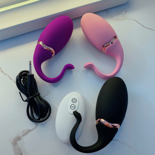 Trứng rung cá voi điều khiển từ xa 10 chế độ rung