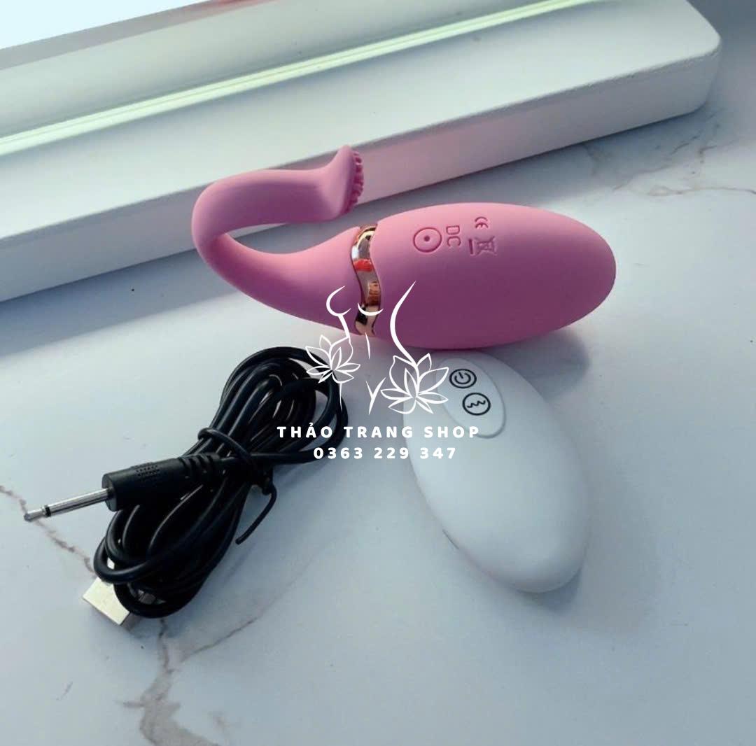 Trứng rung cá voi điều khiển từ xa 10 chế độ rung - Ảnh 2