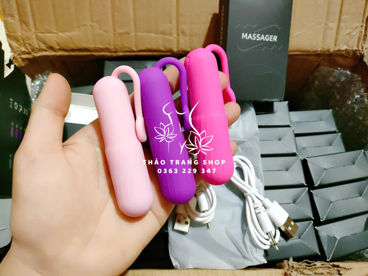 Máy massage rung 10 chế độ pin sạc cực mạnh - Ảnh 2