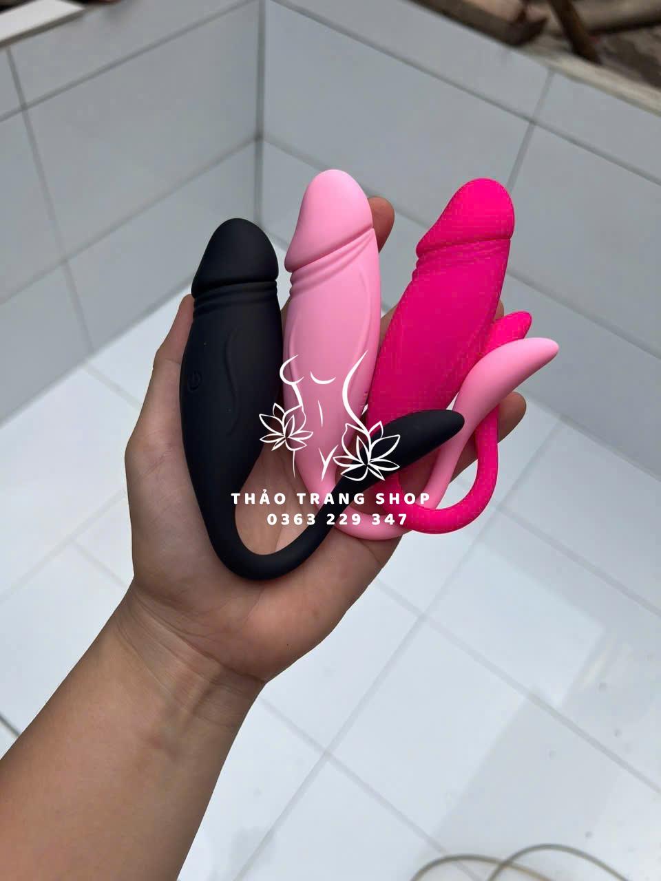 Trứng rung hình cu không dây sạc điện điều khiển từ xa