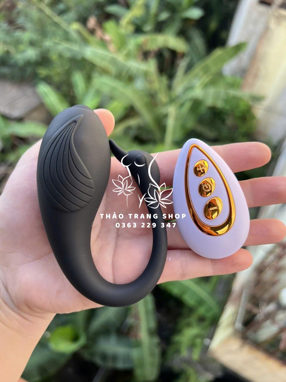 Trứng rung thiên nga điều khiển từ xa 10 chế độ cực sướng - Ảnh 5