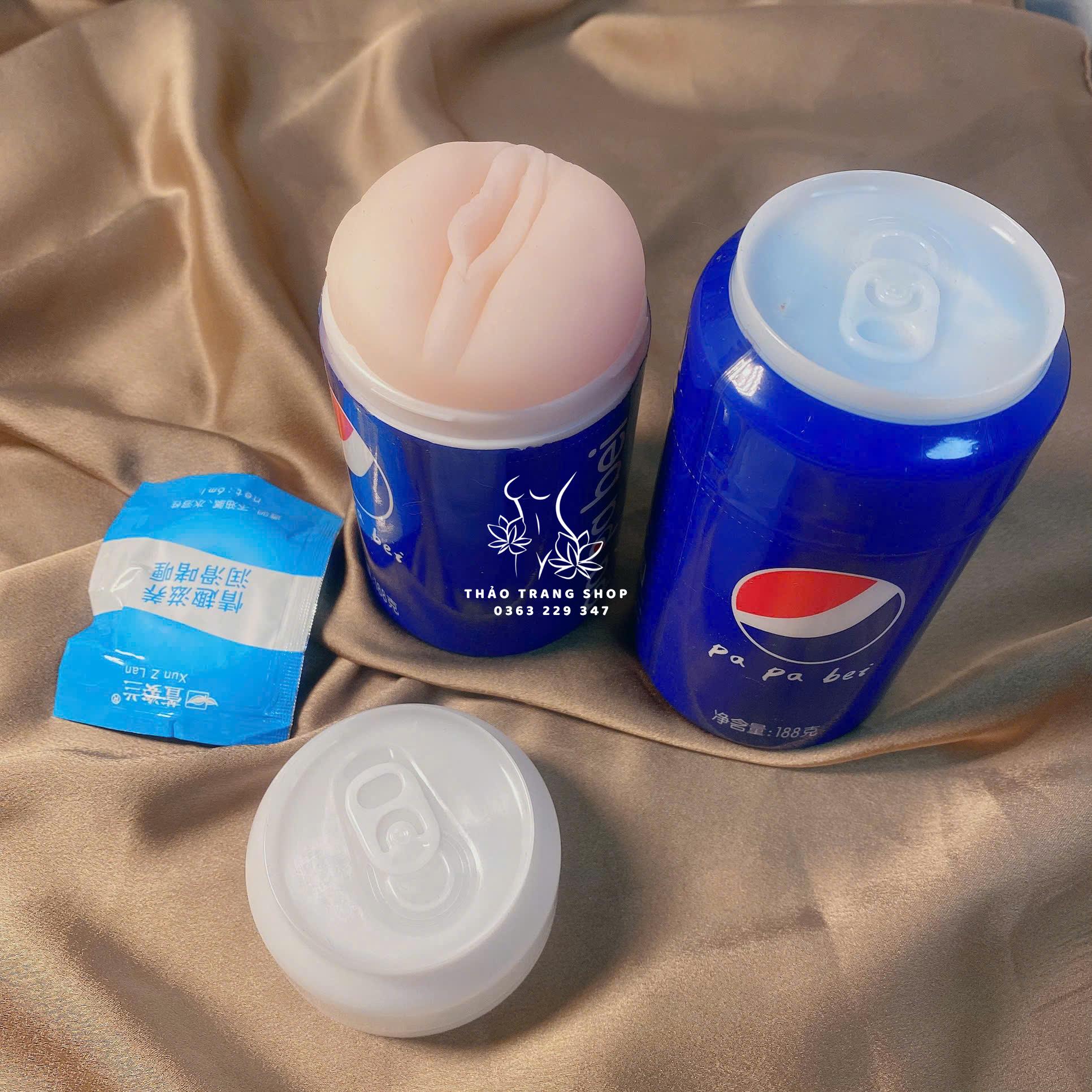 Âm đạo giả ngụy trang lon nước ngọt Pepsi - Ảnh 2