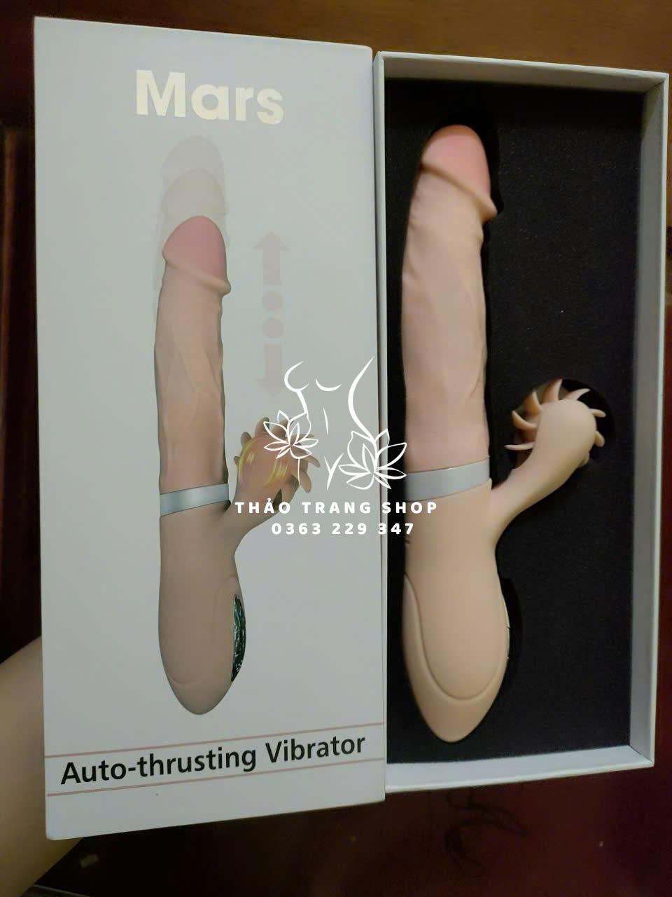 Dương vật giả rung thụt liếm Evo Marks - Ảnh 2