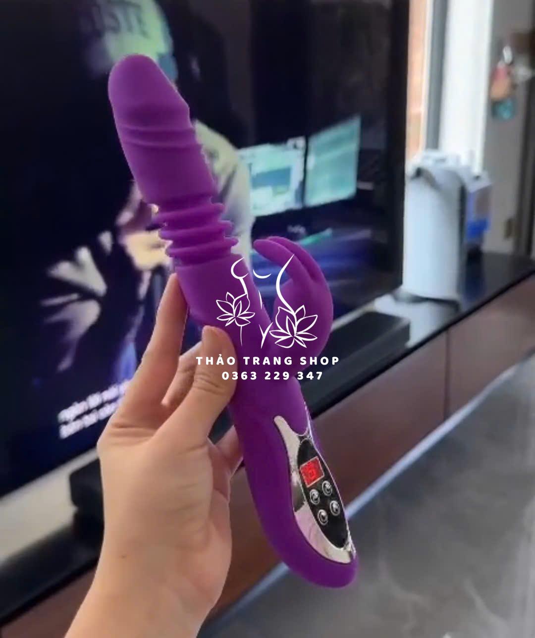 Cu giả rung thụt cao cấp STH001 tỏa nhiệt lên đến 45 độ