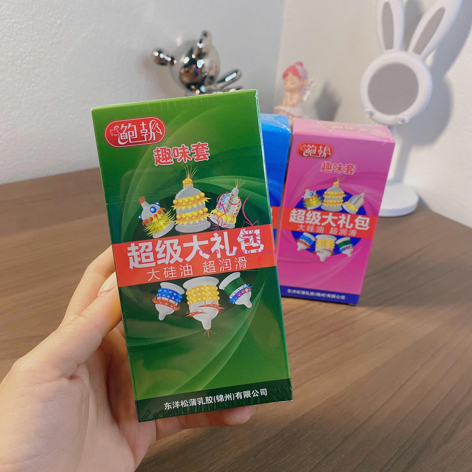 Bao cao su tăng khoái cảm Runbo Extra hộp 6 chiếc chính hãng - Ảnh 4