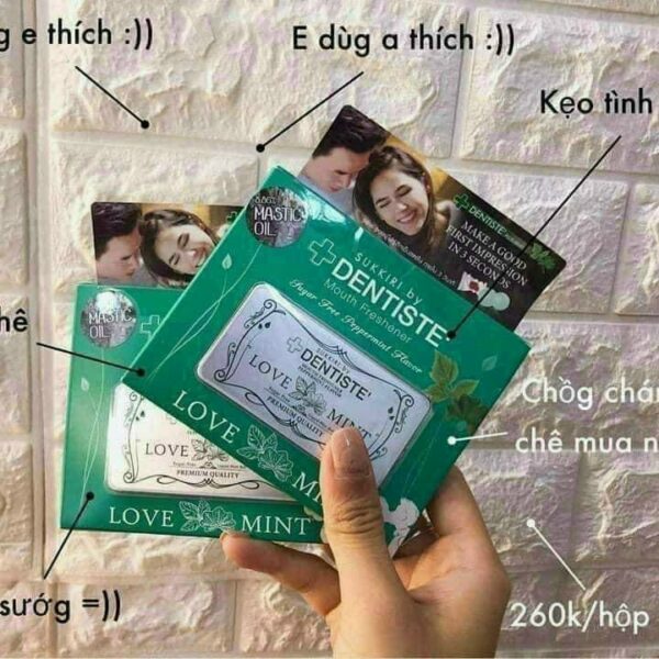 Chính hãng] Kẹo ngậm BJ Mastic Mint – made in Japan