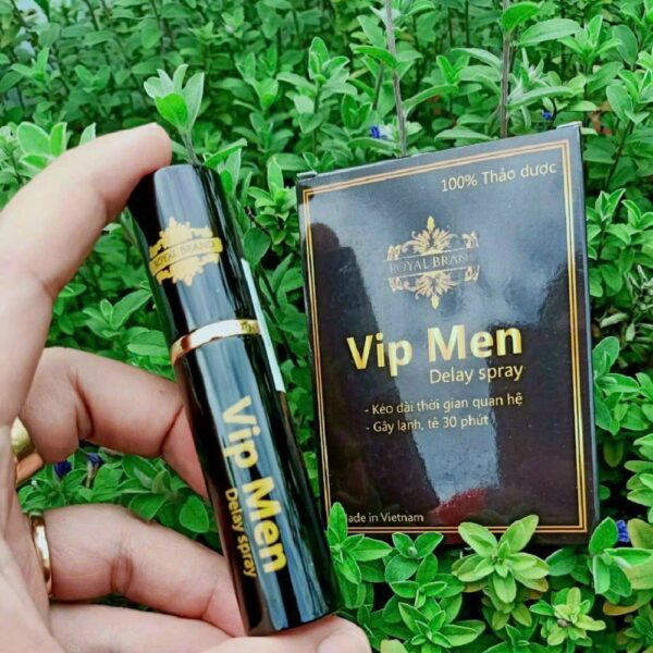Chai xịt thảo dược VIP MEN – hỗ trợ xuất tinh sớm, kéo dài thời gian quan hệ