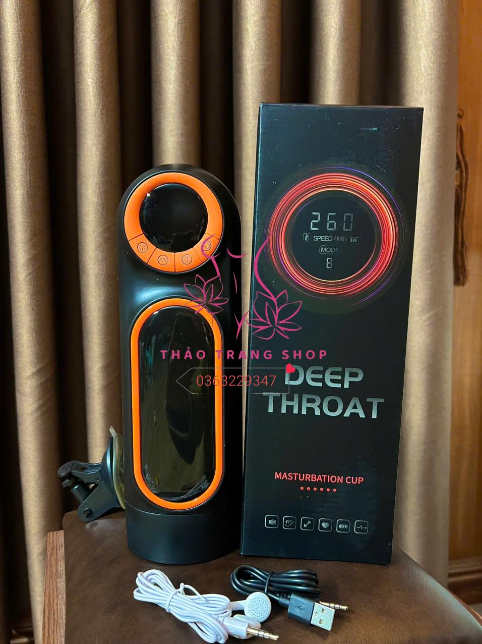 Âm đạo giả Cup Đen rung thụt co bóp bú mút rung rên full chức năng đóng tường cao cấp - Ảnh 8