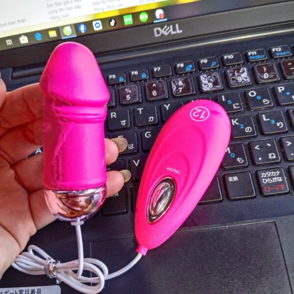 Trứng rung hình dương vật 12 chế độ