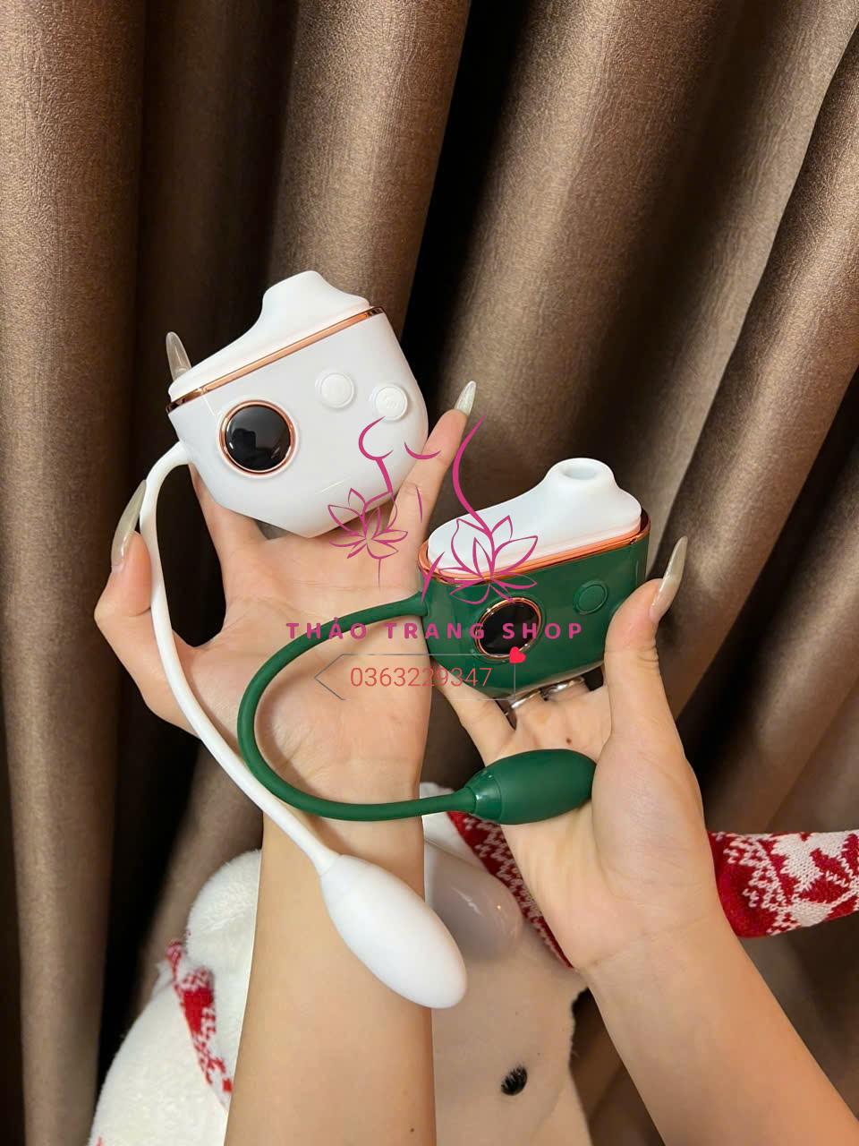 Trứng rung Mút ngụy trang tai nghe Airpod cao cấp - Ảnh 3