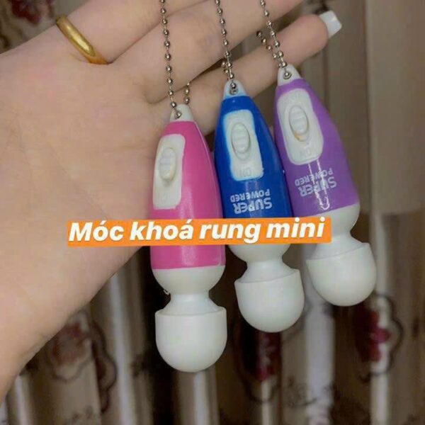 Chày rung mini móc khóa rung siêu mạnh giá rẻ