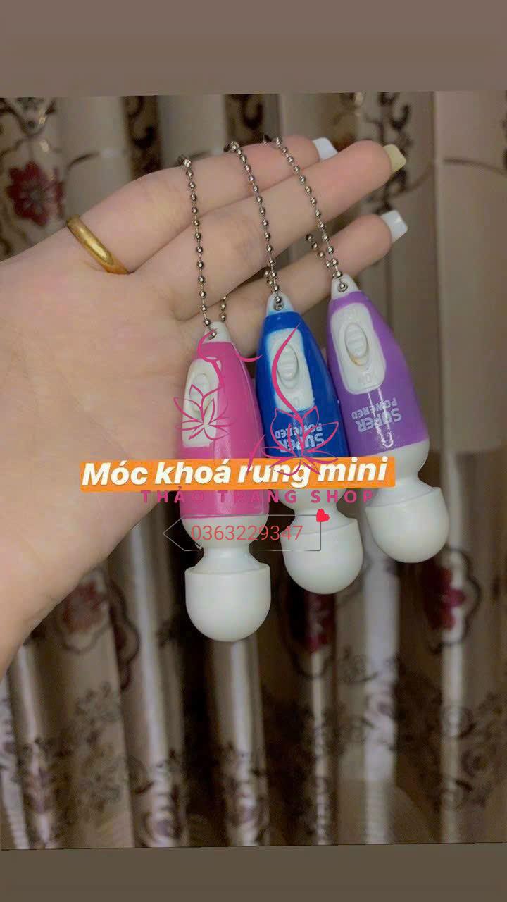 Chày rung mini móc khóa rung siêu mạnh giá rẻ