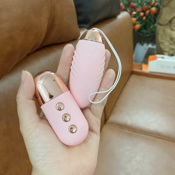 Trứng rung điều khiển từ xa cao cấp Lilo 10 chế độ, tỏa nhiệt 42 độ