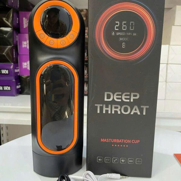 Âm đạo giả Cup Đen rung thụt co bóp bú mút rung rên full chức năng đóng tường cao cấp