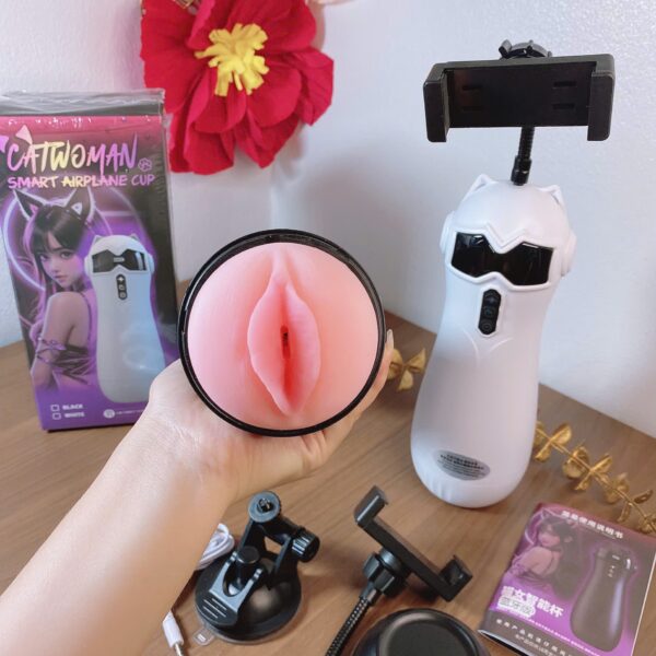 Âm đạo giả Catwg Man mèo đen thông minh đỉnh cao của khoái cảm