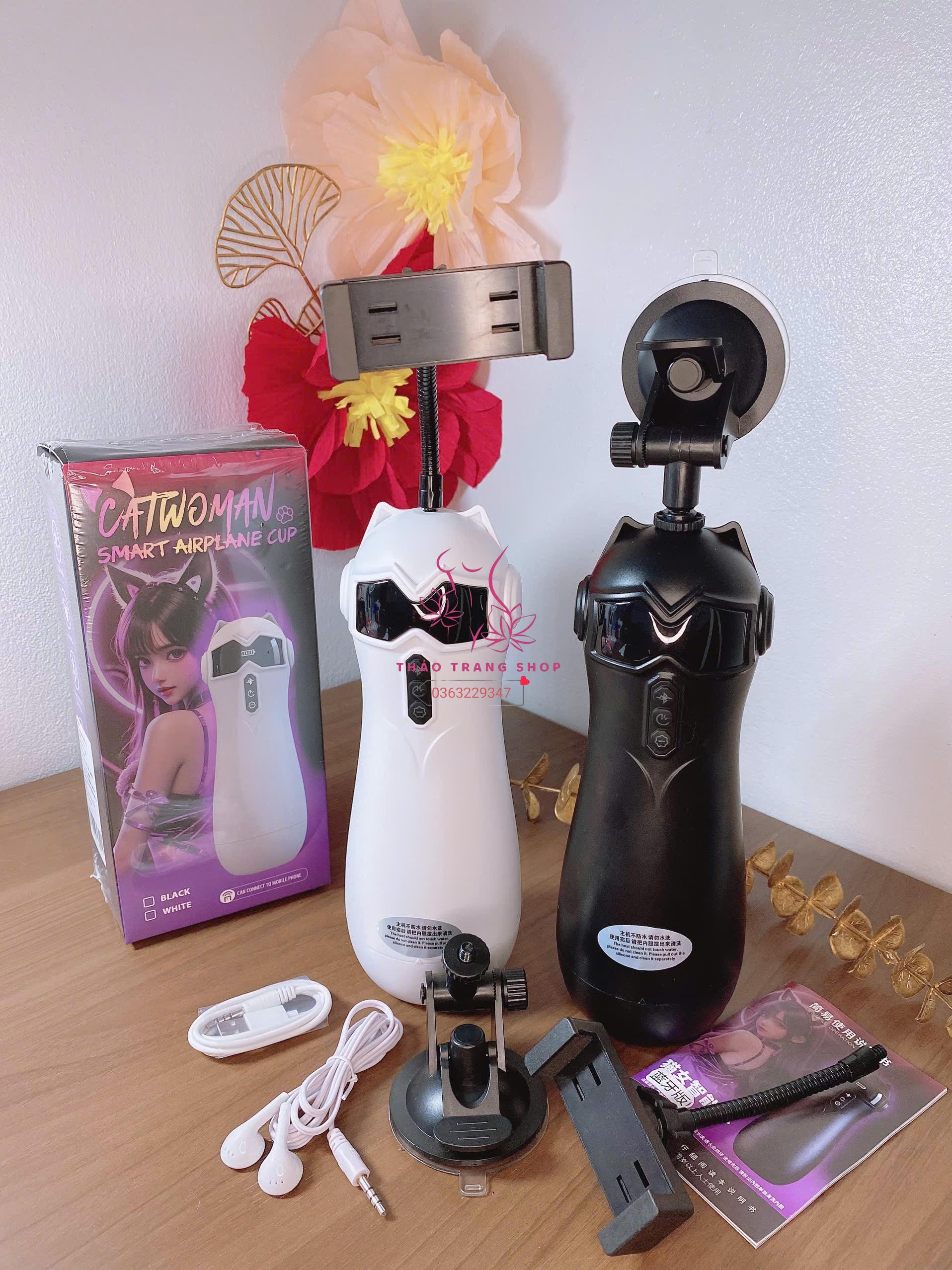 Âm đạo giả Catwg Man mèo trắng thông minh đỉnh cao của khoái cảm - Ảnh 5