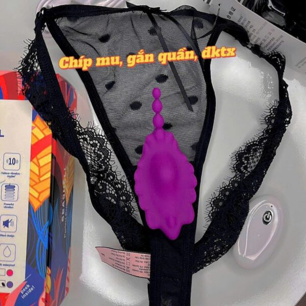 Trứng rung gắn quần lót điều khiển từ xa