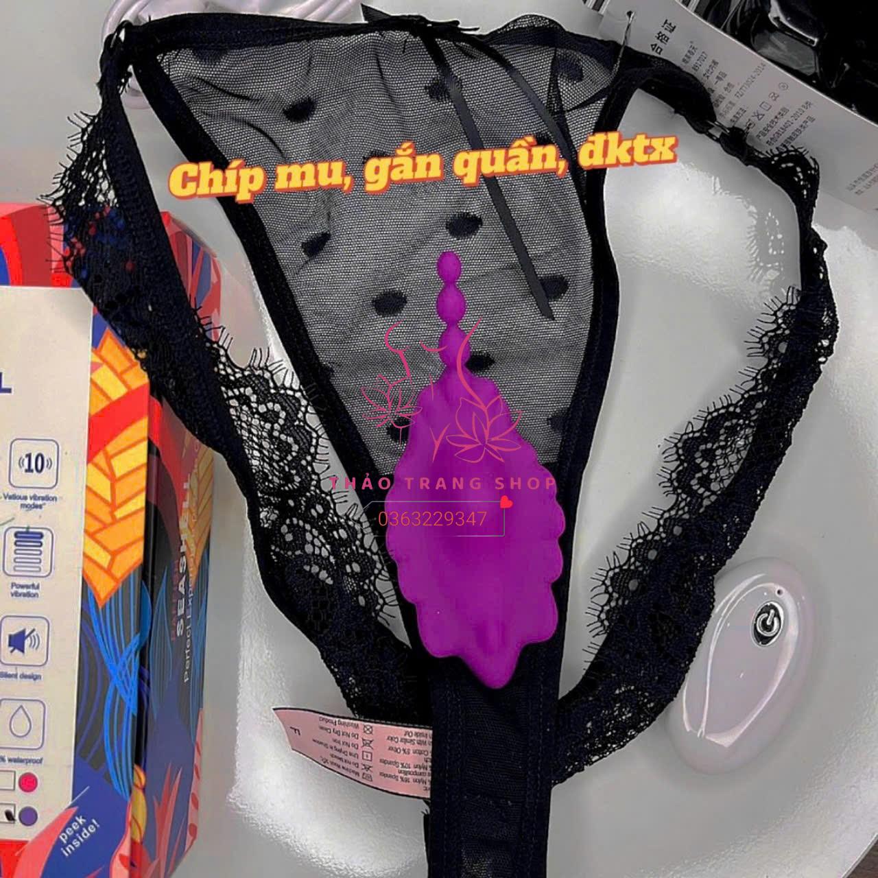 Trứng rung gắn quần lót điều khiển từ xa