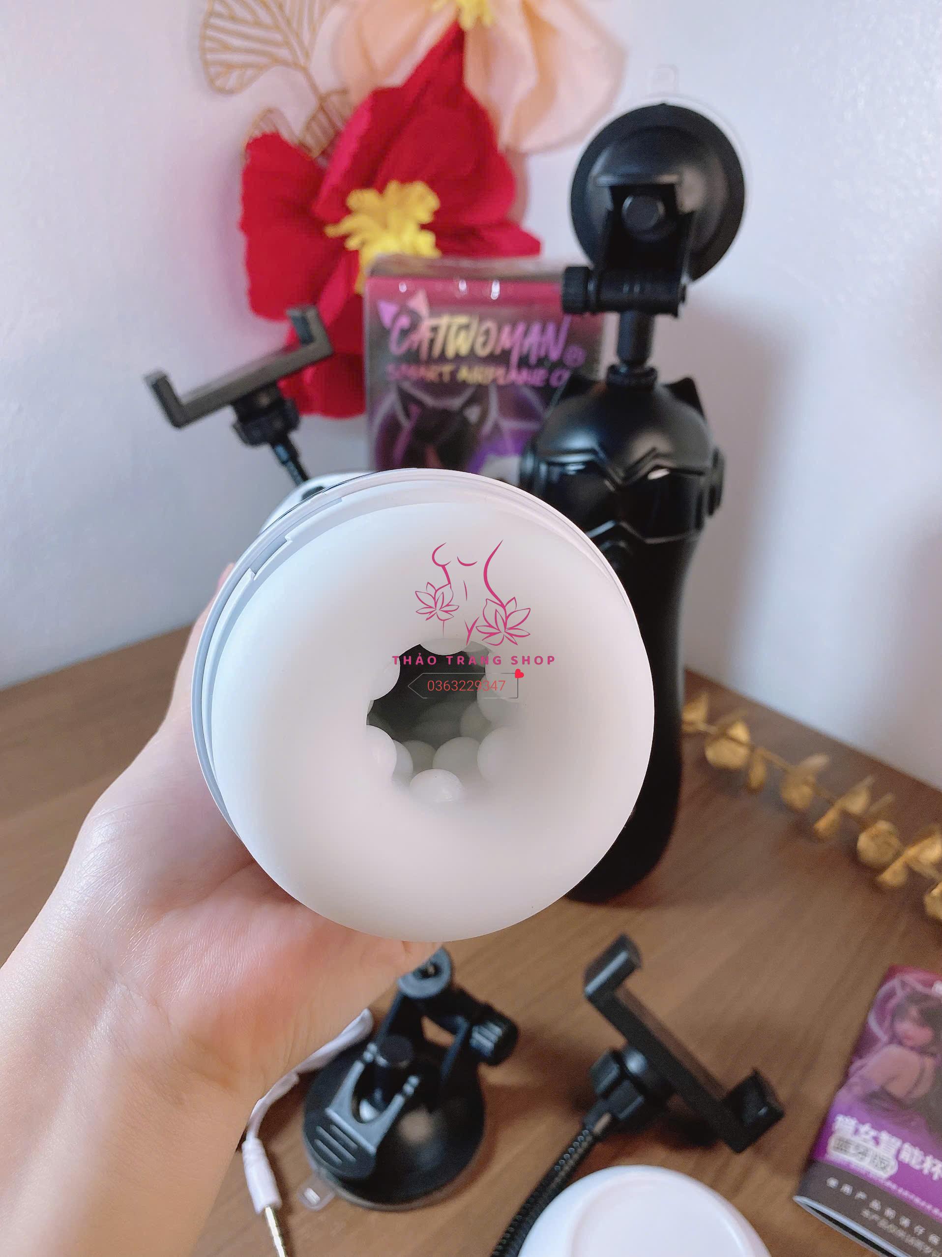 Âm đạo giả Catwg Man mèo trắng thông minh đỉnh cao của khoái cảm - Ảnh 2