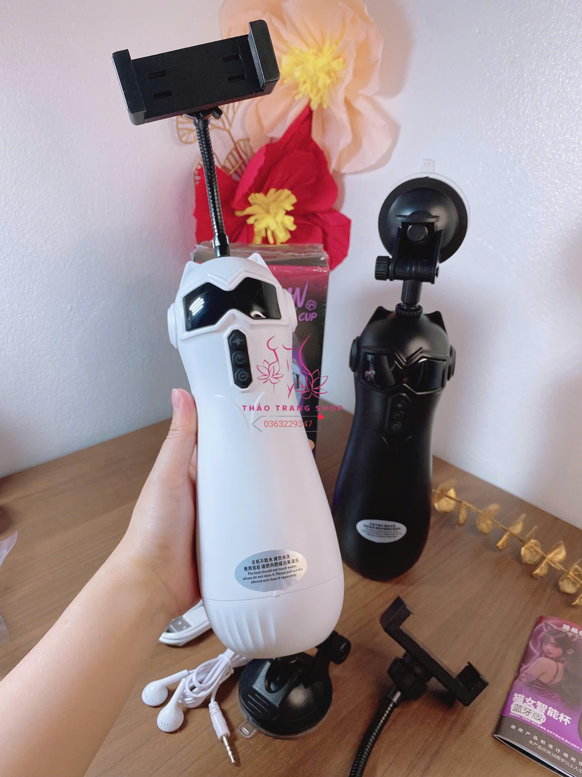 Âm đạo giả Catwg Man mèo trắng thông minh đỉnh cao của khoái cảm - Ảnh 3