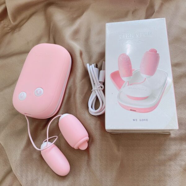 Trứng Hộp Rung 2 Đầu Magic Box | Kích Thích Rung & Lưỡi