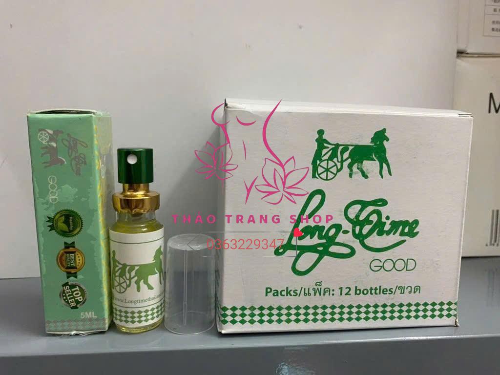 Chai xịt kéo dài thời gian Long Time – Ngựa kéo xe – 5ml