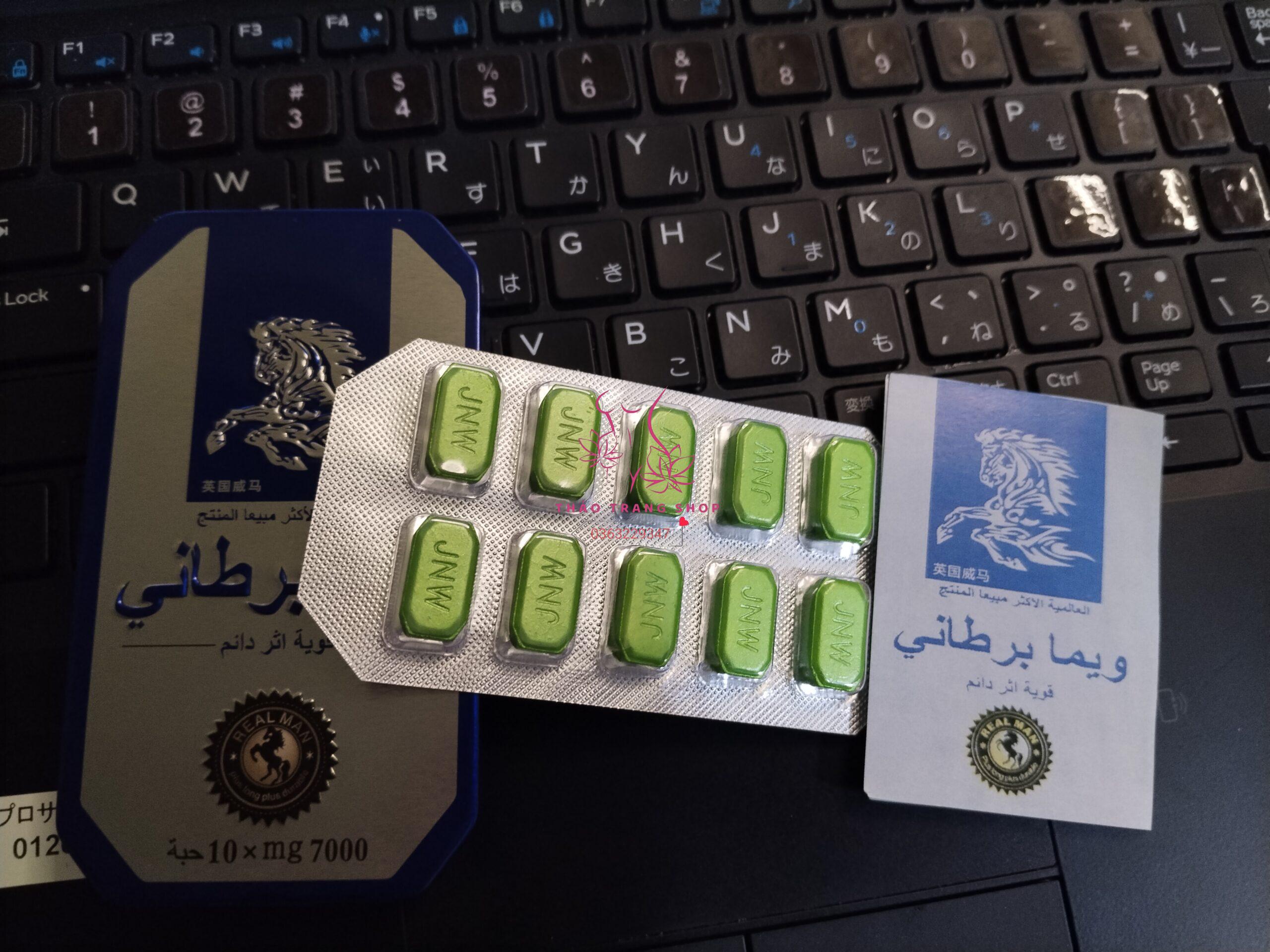 Viên uống cường dương Ngựa Thái 7000mg chính hãng - Ảnh 2