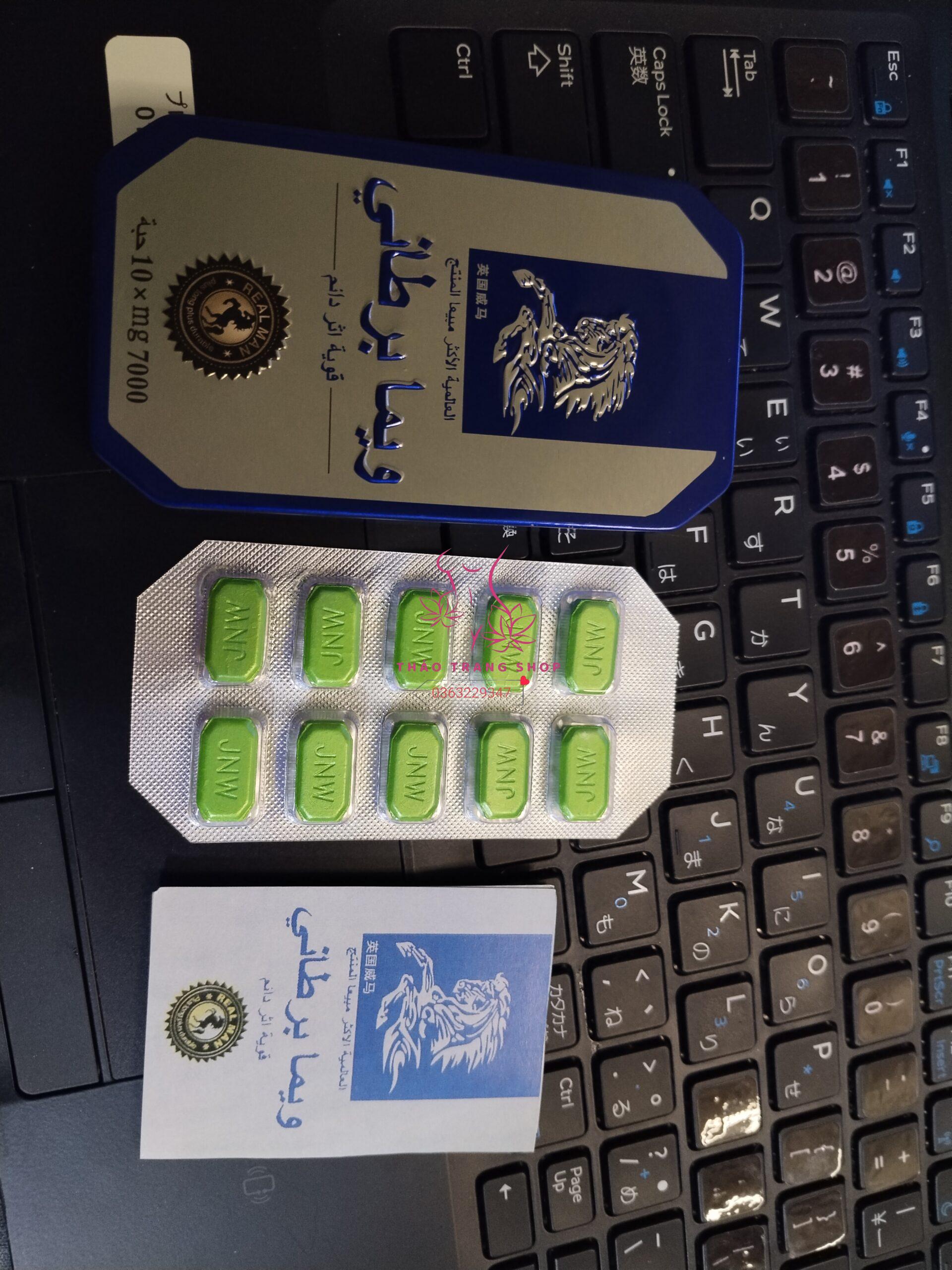 Viên uống cường dương Ngựa Thái 7000mg chính hãng