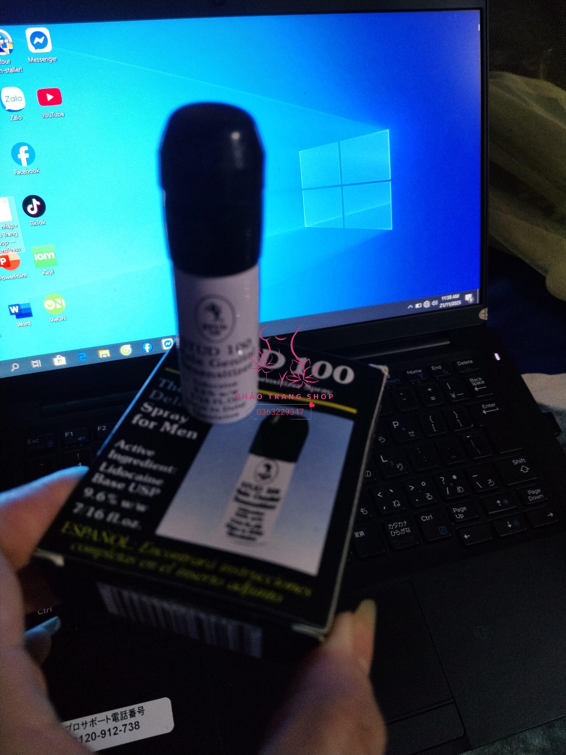 chai xịt stud100 chống xuất tinh sớm dành cho nam giới - Ảnh 3