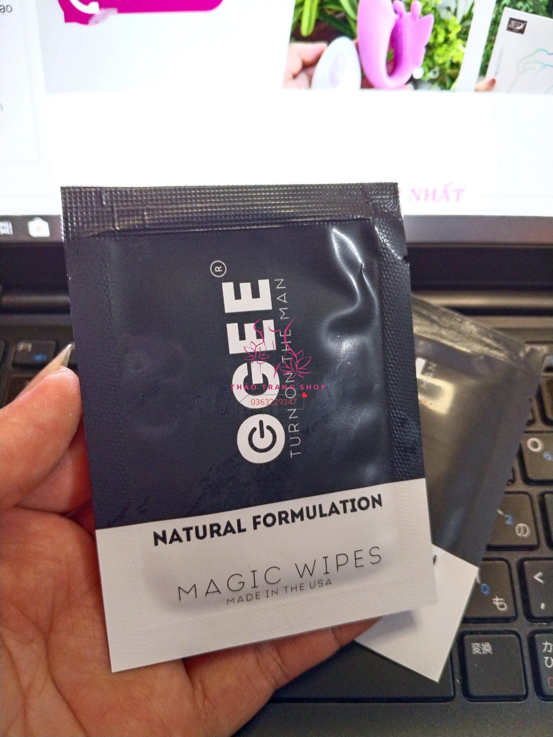 Khăn lau chống xuất tinh sớm OGEE Made in the USA