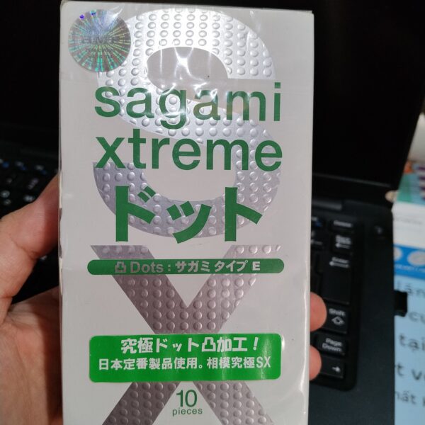 thíchBao cao su Sagami Xtreme White Box (Type E), Siêu mỏng gân gai mềm