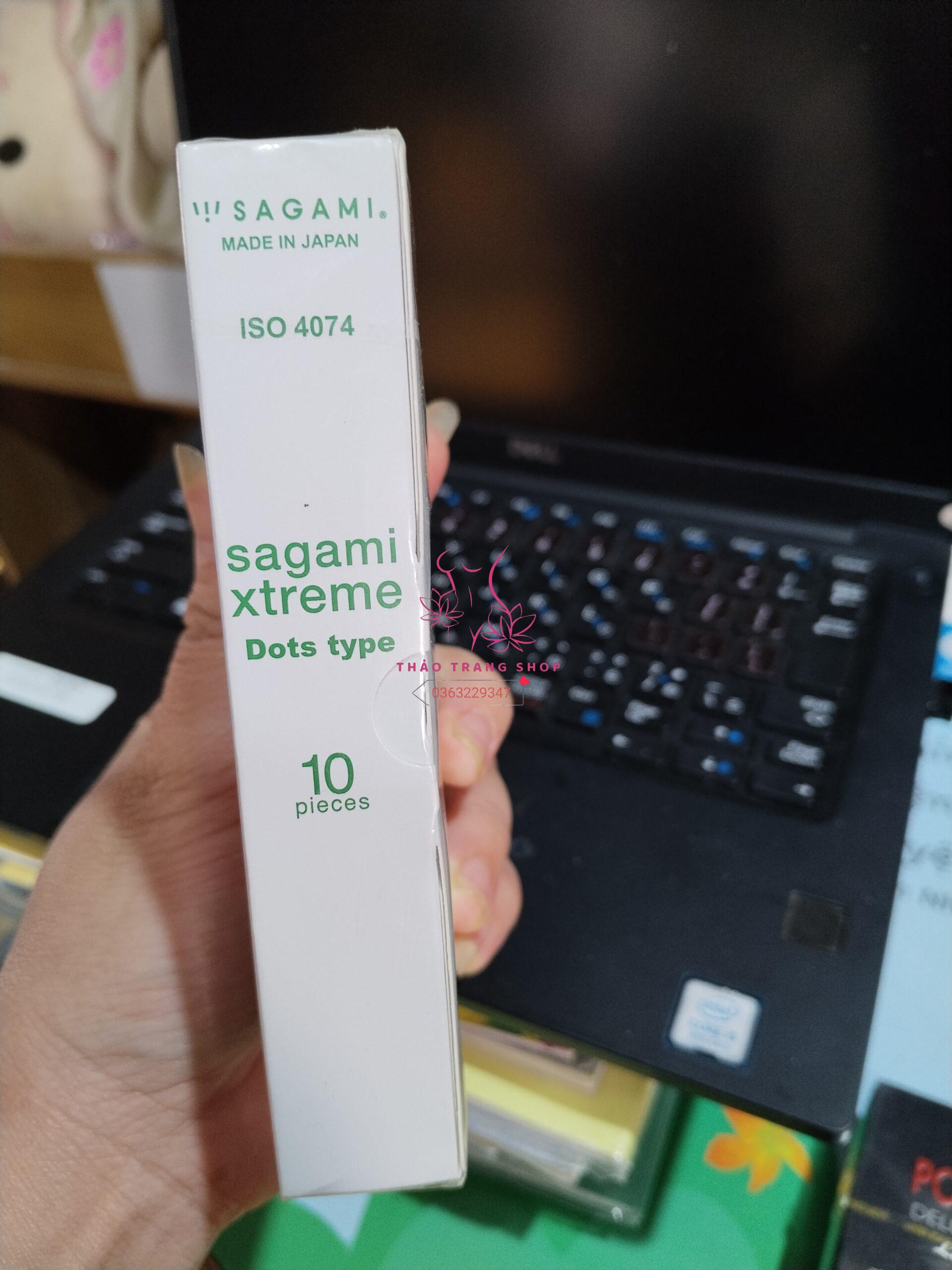 thíchBao cao su Sagami Xtreme White Box (Type E), Siêu mỏng gân gai mềm - Ảnh 3