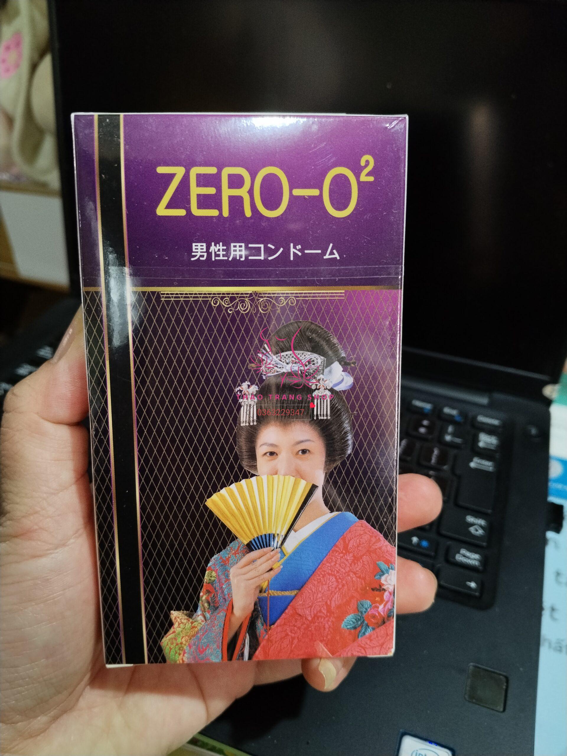 Bao cao su Zero - O2 siêu mỏng