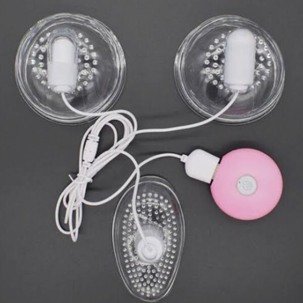 Bộ 3 trứng rung úp massage vú kèm bím cùng lúc siêu sướng