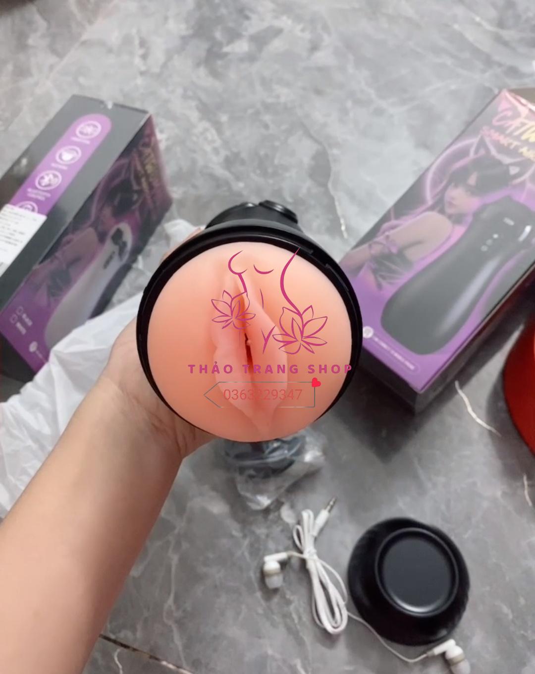 Âm đạo giả Catwg Man mèo đen thông minh đỉnh cao của khoái cảm - Ảnh 4