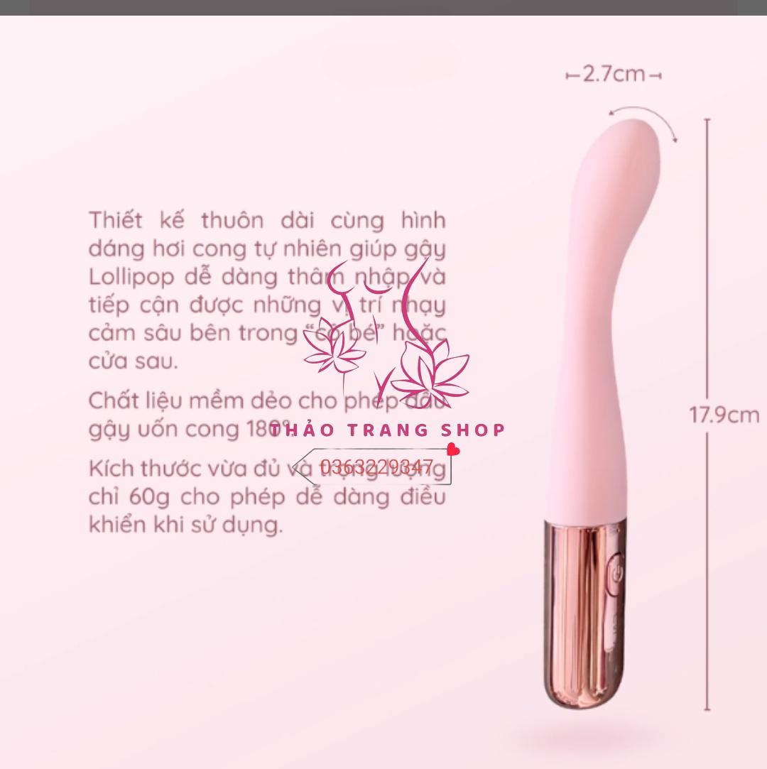 SEXTOY MÁY RUNG (GẬY RUNG) GALAKU QUỐC DÂN SƯỞI ẤM THÔNG MINH 10 CHẾ ĐỘ - Ảnh 2