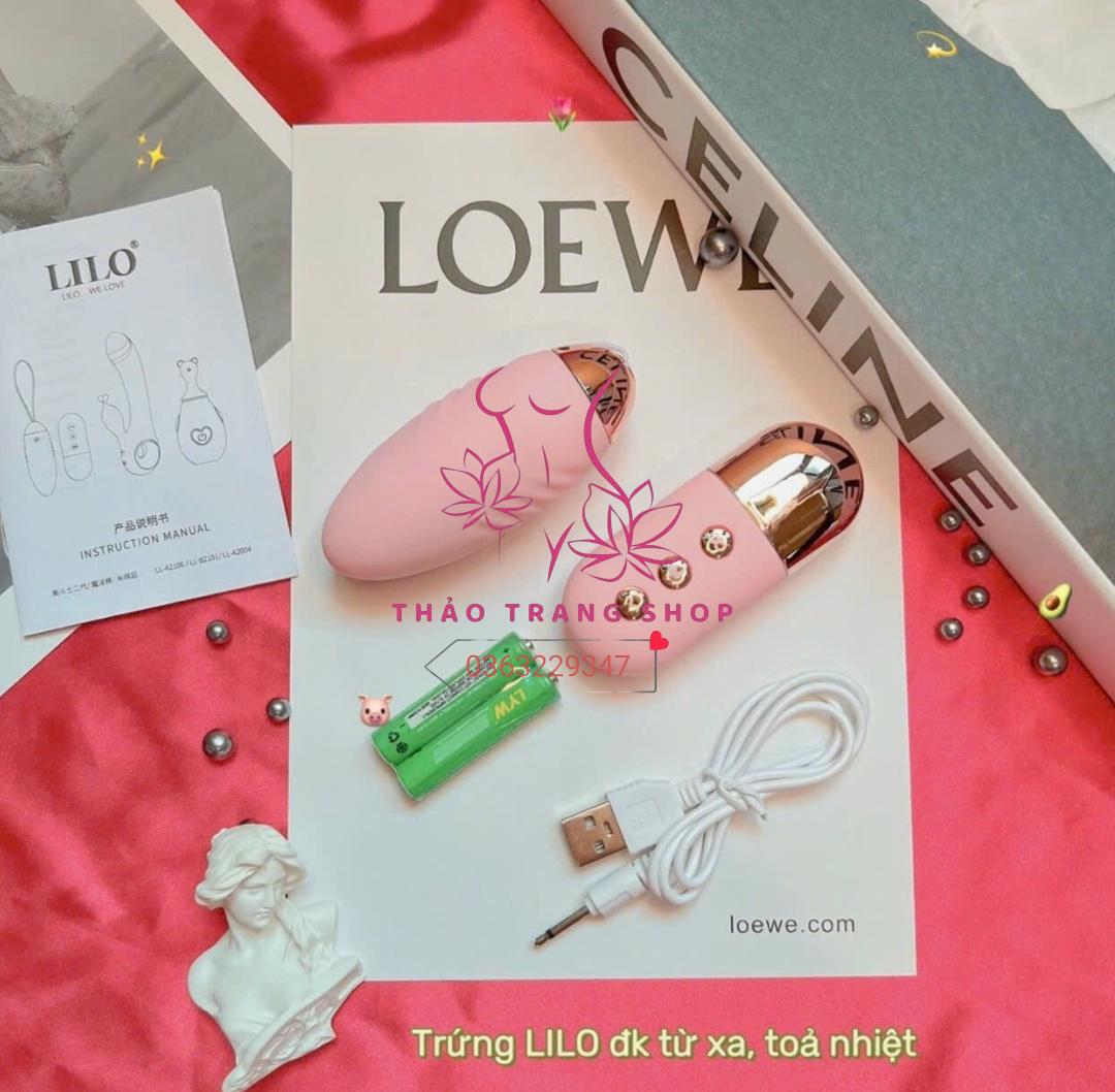 Trứng rung điều khiển từ xa cao cấp Lilo 10 chế độ, tỏa nhiệt 42 độ - Ảnh 2