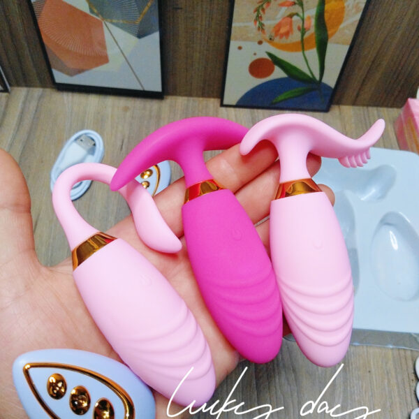 Trứng rung tình yêu máy matxa bướm điều khiển từ xa, không dây sạc USB