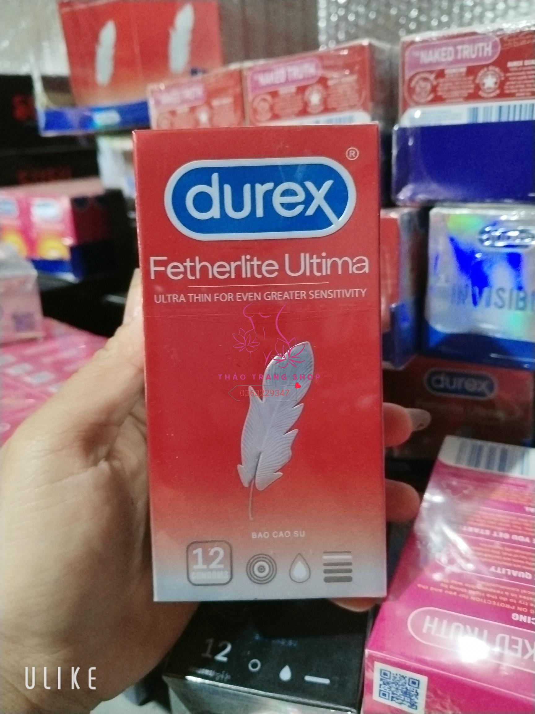 Bao cao su Durex hộp 12 cái - Ảnh 5