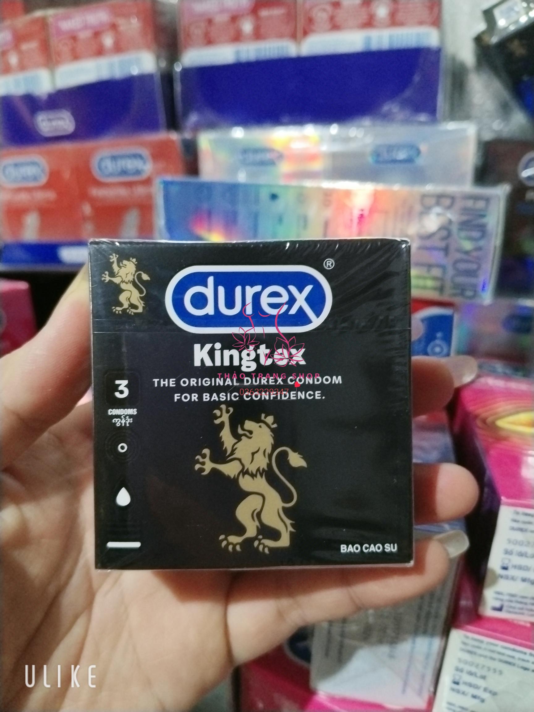 Bao cao su Durex hộp 3 cái - Ảnh 6