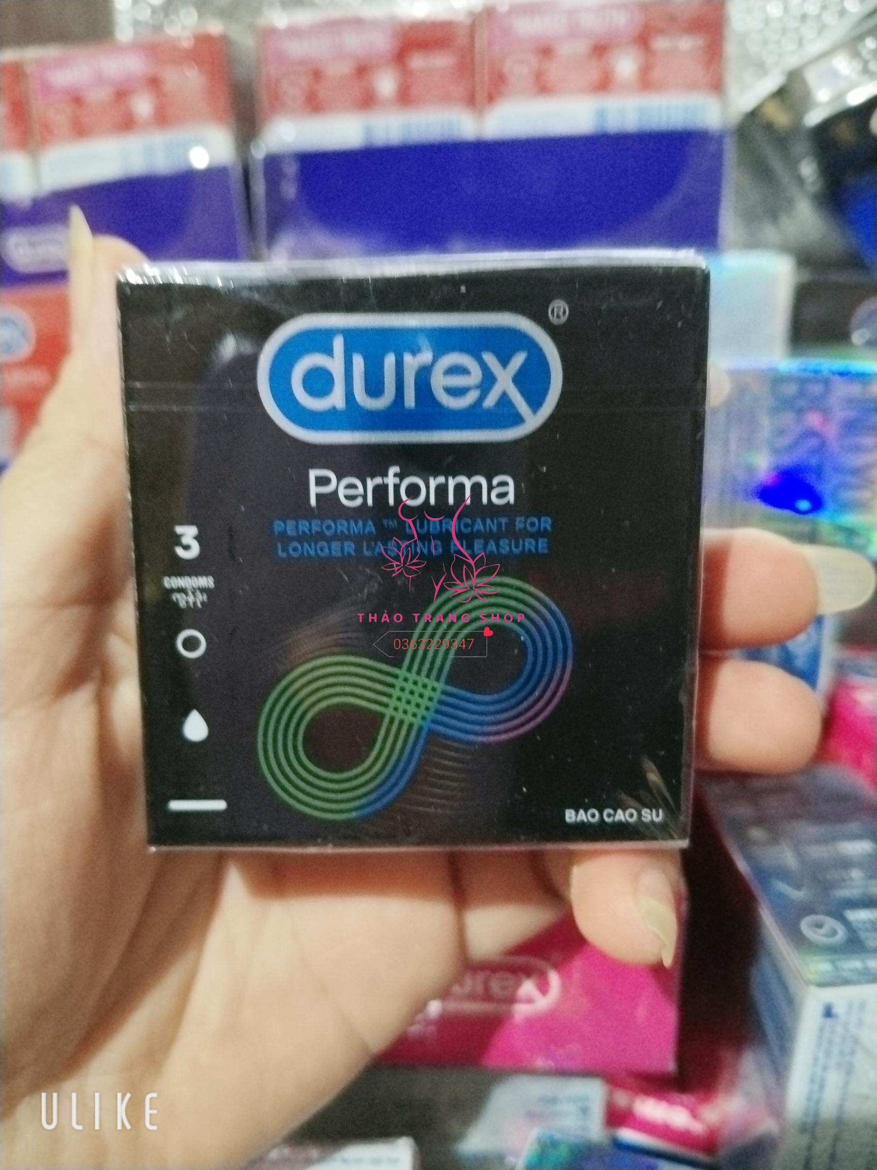 Bao cao su Durex hộp 3 cái - Ảnh 2